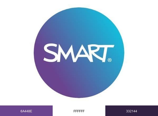 SMART Tech brand color palette