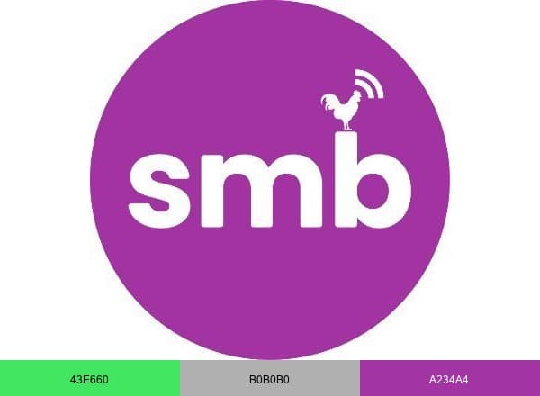 SocialMediaBreakfast brand color palette