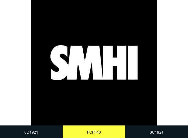 SMHI brand color palette