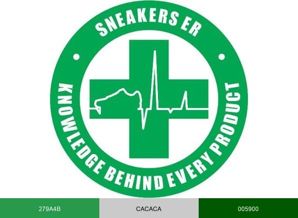 SNEAKERS ER brand color palette