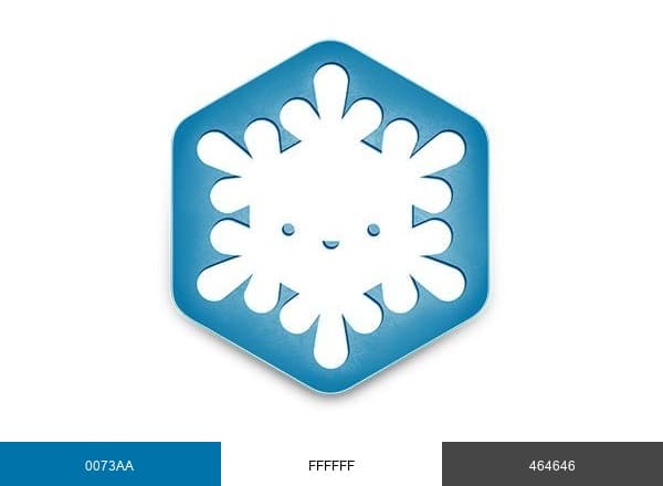 Snowprint Studios brand color palette