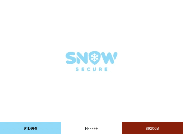 Snow Secure brand color palette
