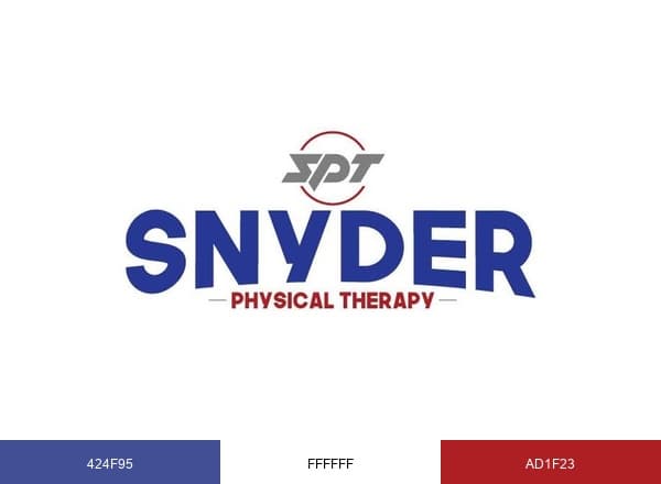 PA Snyder Physical Therapy brand color palette