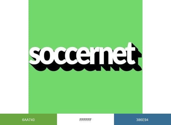 Soccernet.ng brand color palette