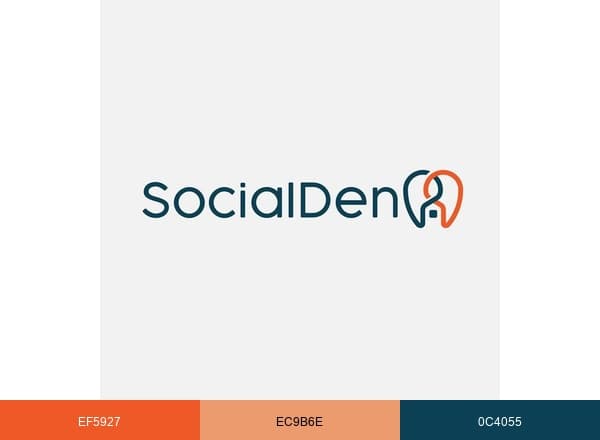 Social-Den brand color palette
