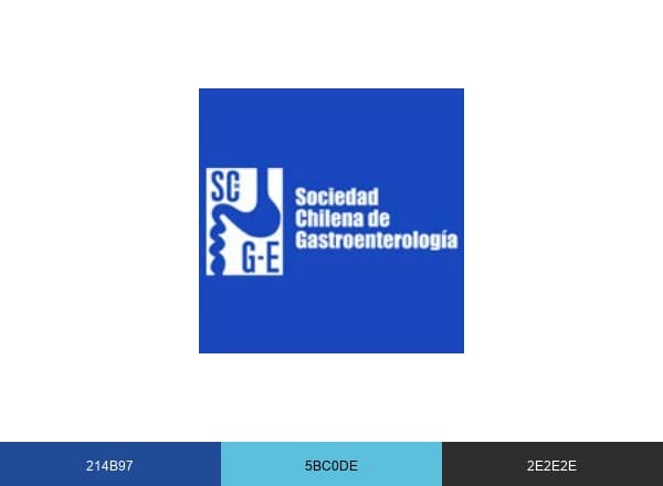 Soc. Chilena de Gastroenterología brand color palette