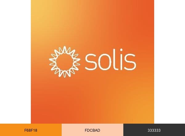 Solis brand color palette