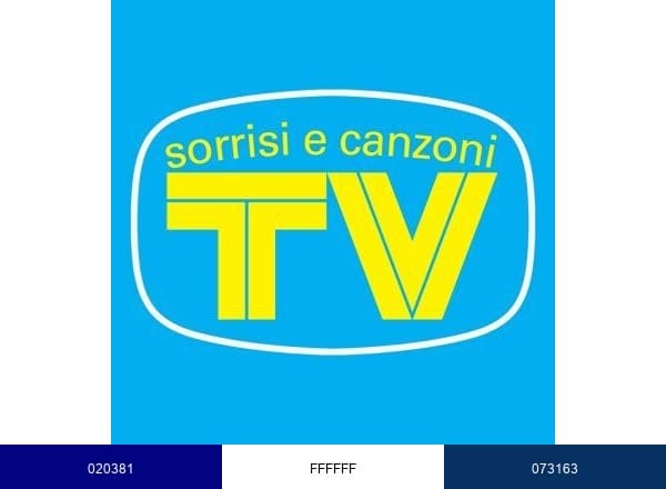 Tv Sorrisi e Canzoni brand color palette
