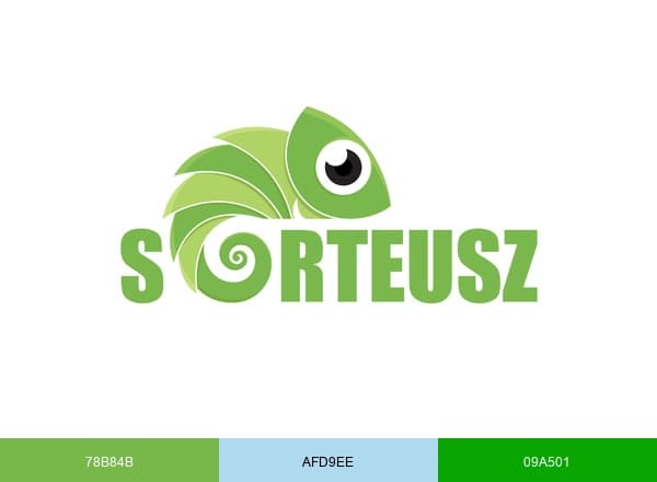 Sorteusz brand color palette