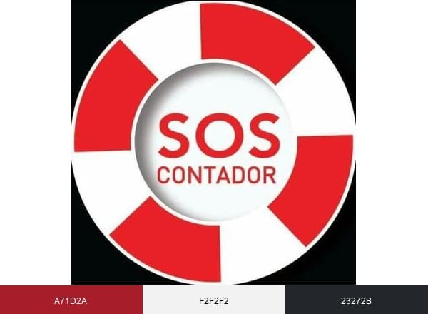 SOS-Contador brand color palette
