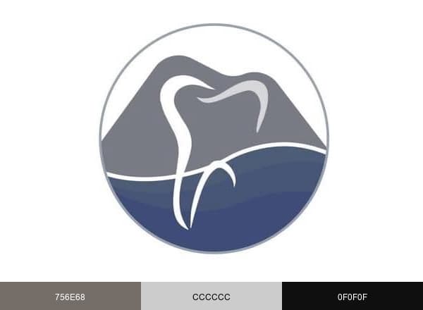 Sound Dental Care brand color palette