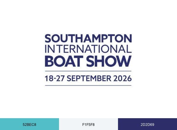 Southampton International Boat Show brand color palette