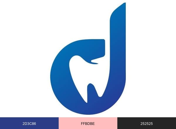 South Point Dental brand color palette