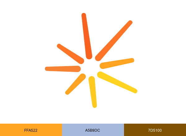 SPARK for Autism brand color palette
