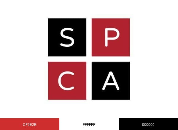 SPCA de Montréal brand color palette