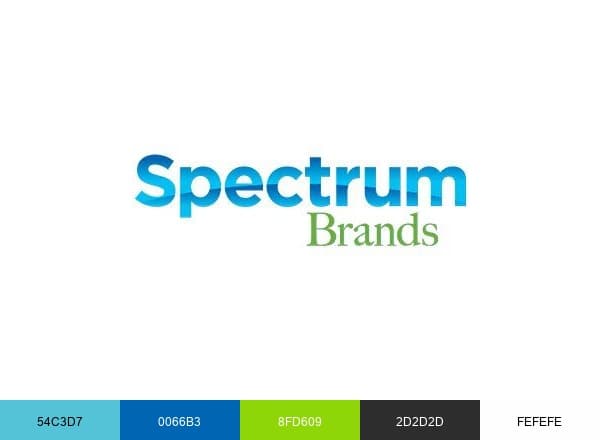 Spectrum Brands brand color palette