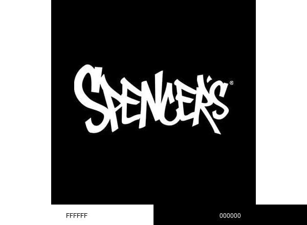Spencer's brand color palette