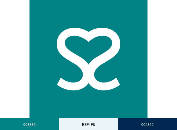 Spire Healthcare brand color palette