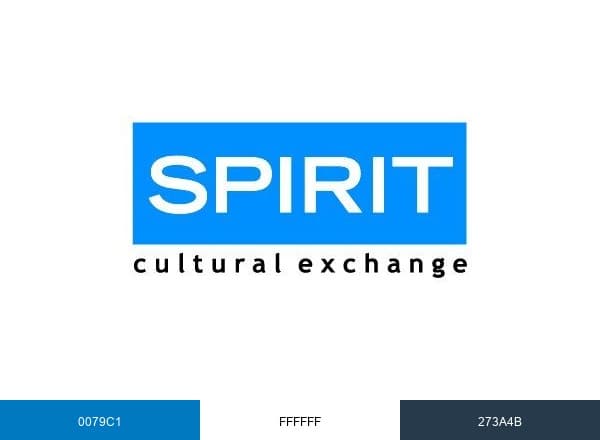 Spirit Cultural Exchange brand color palette