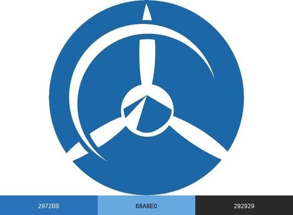 Sporty's Pilot Shop brand color palette
