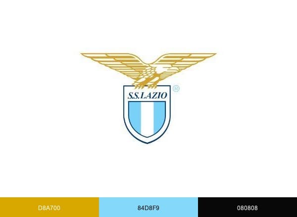 S.S.Lazio brand color palette