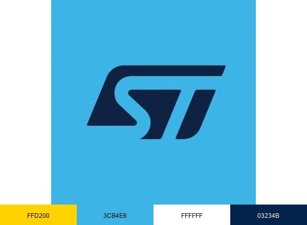 STMicroelectronics brand color palette