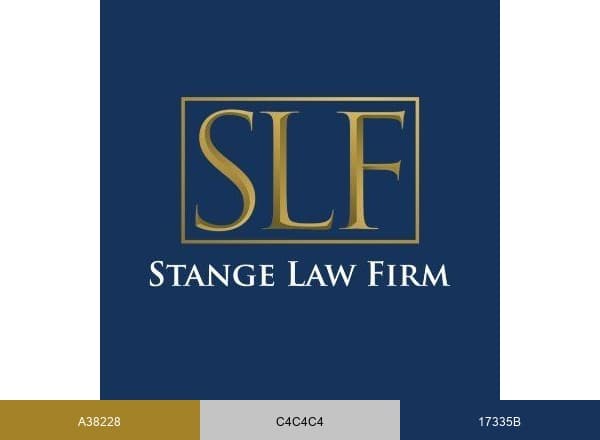 Stange Law Firm brand color palette