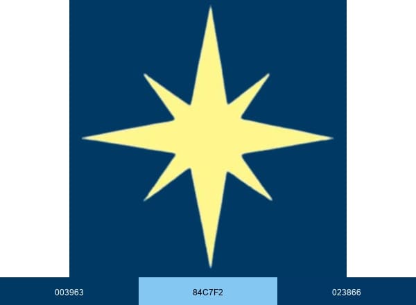 Starlight Homes brand color palette