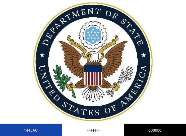 Department of State brand color palette