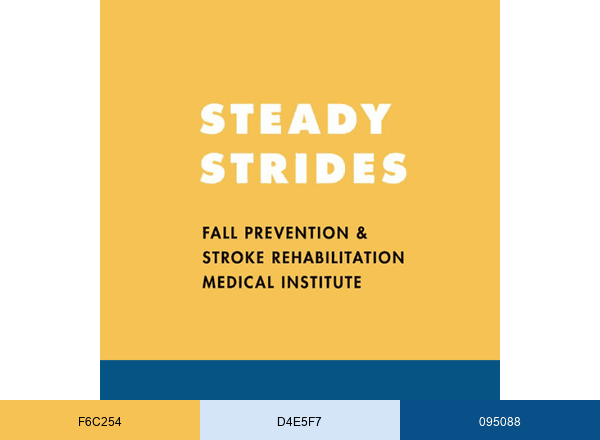 Dr. Atanelov MD Steady Strides brand color palette