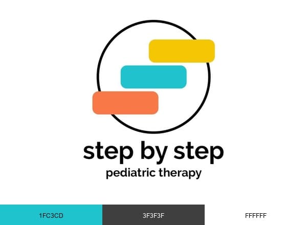 Step By Step Pediatric Therapy brand color palette