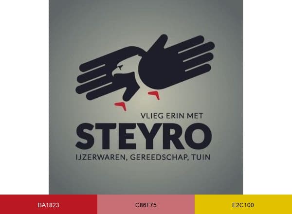 Steyro brand color palette