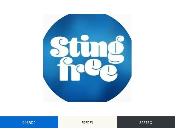 Stingfree Snus brand color palette