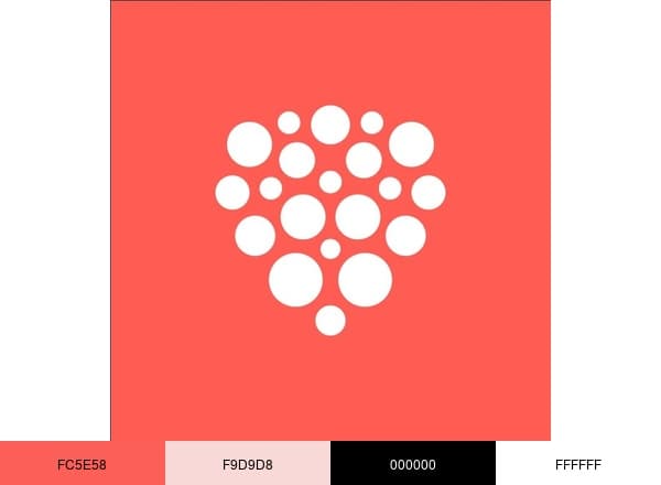 Strawberry Hotels brand color palette