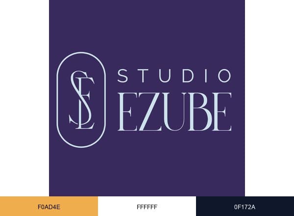 Studio Ezube brand color palette