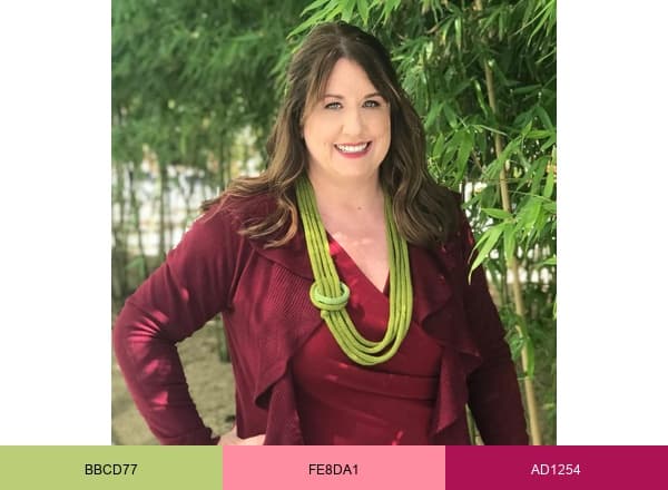 Studio Knit brand color palette