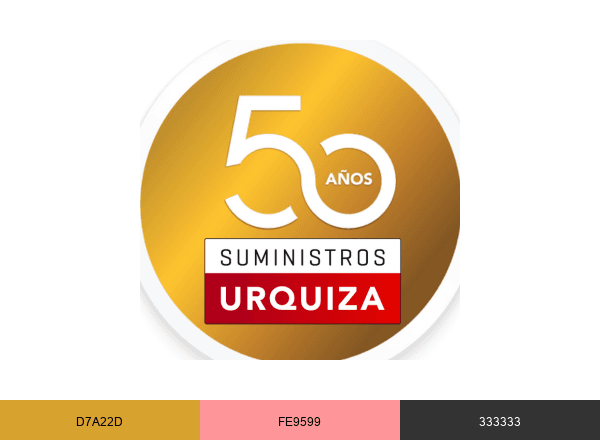 SUMINISTROS URQUIZA brand color palette