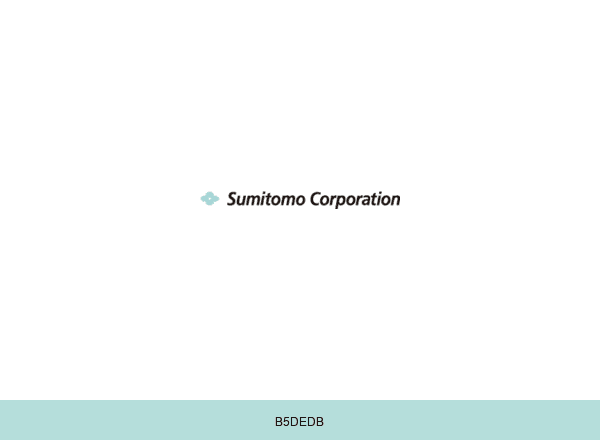 Sumitomo Corporation of America brand color palette