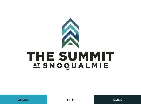 Summit at Snoqualmie brand color palette