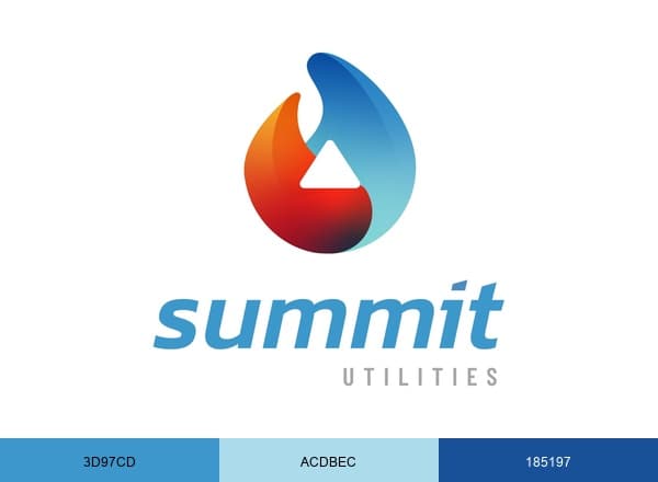 Summit Utilities brand color palette