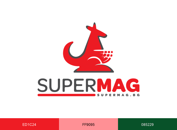Supermag.bg brand color palette