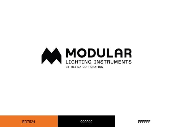 Modular Lighting Instruments brand color palette