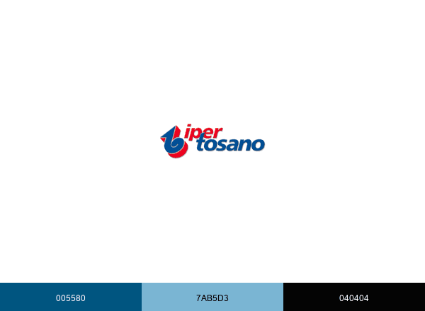 Iper Tosano brand color palette