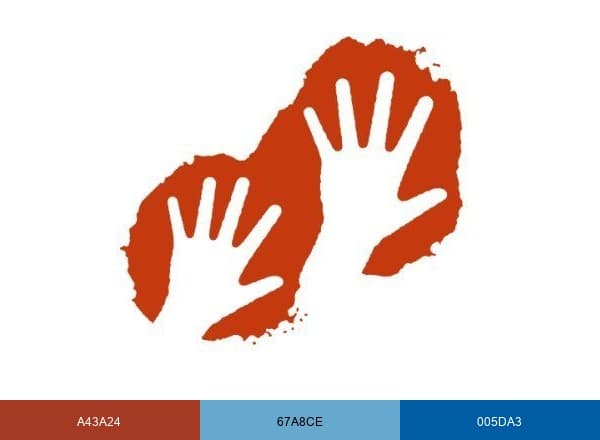 Survival International brand color palette