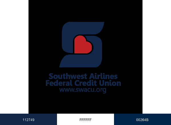 SWA Credit Union brand color palette