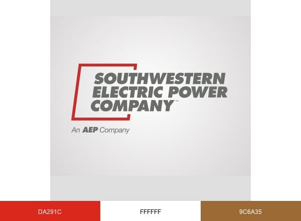 Southwestern Electric Power Company brand color palette