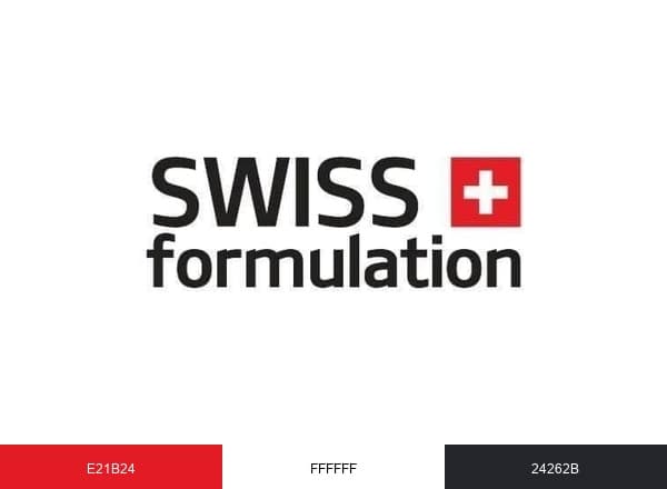 Swiss Formulation brand color palette