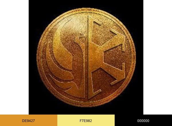The Old Republic brand color palette