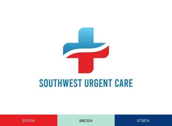 Southwest Urgent Care brand color palette