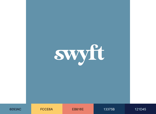 Swyft brand color palette